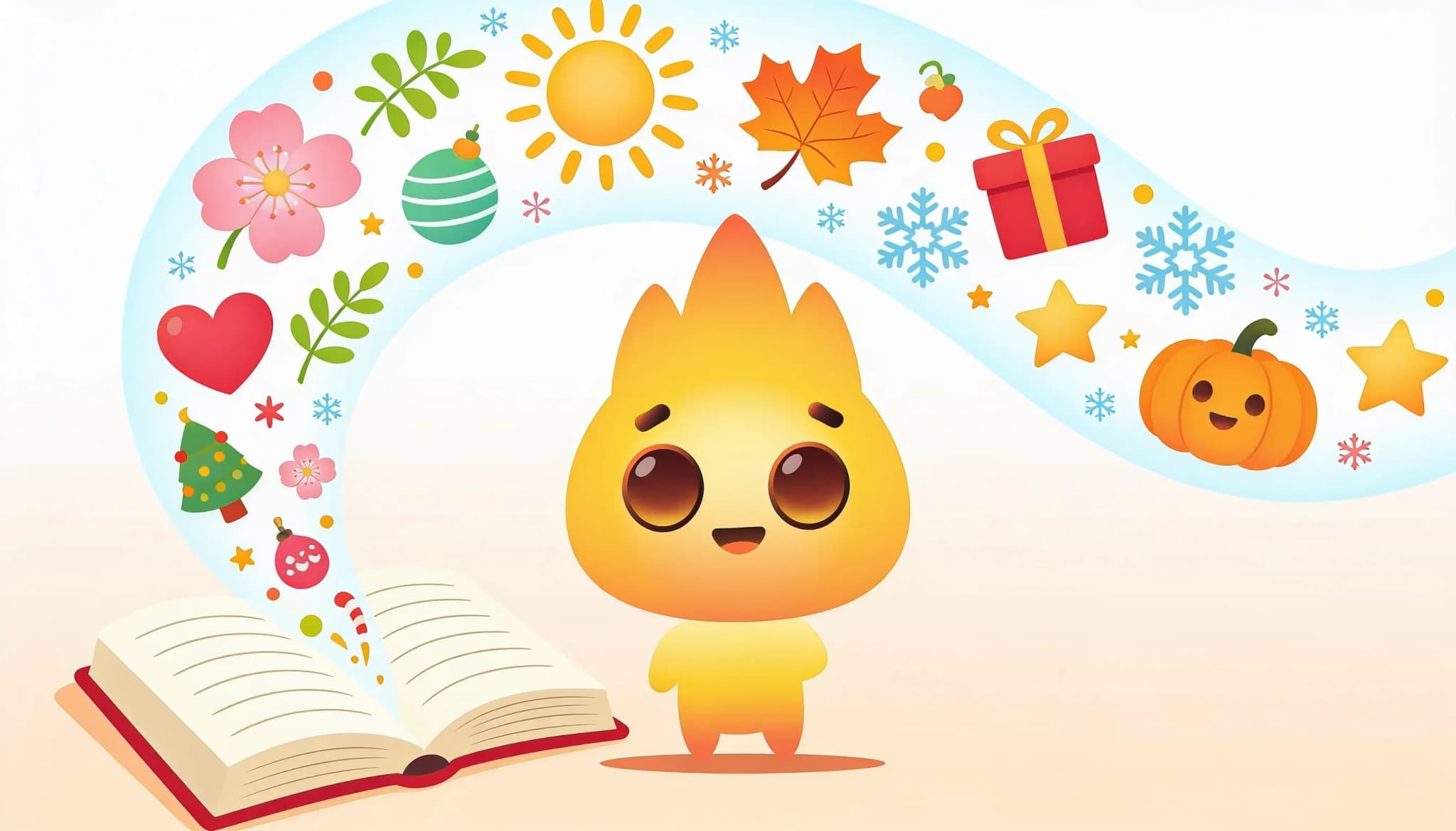 Idees d'histoires par saison et par fete pour enfants