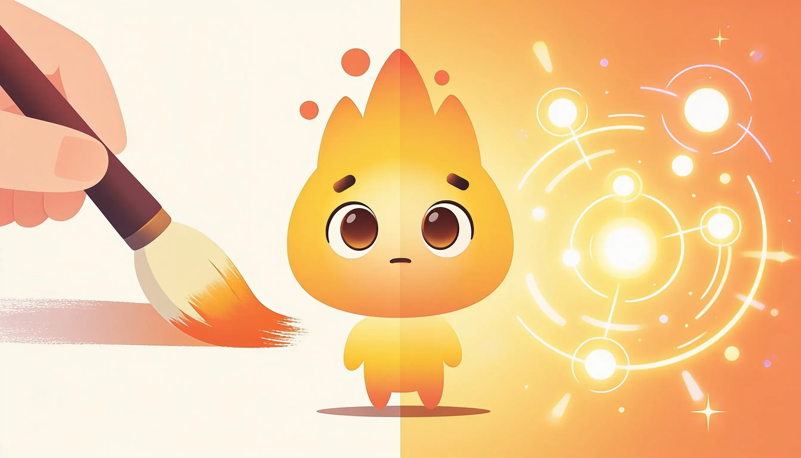 AIと手描き、子ども向け絵本イラストの比較